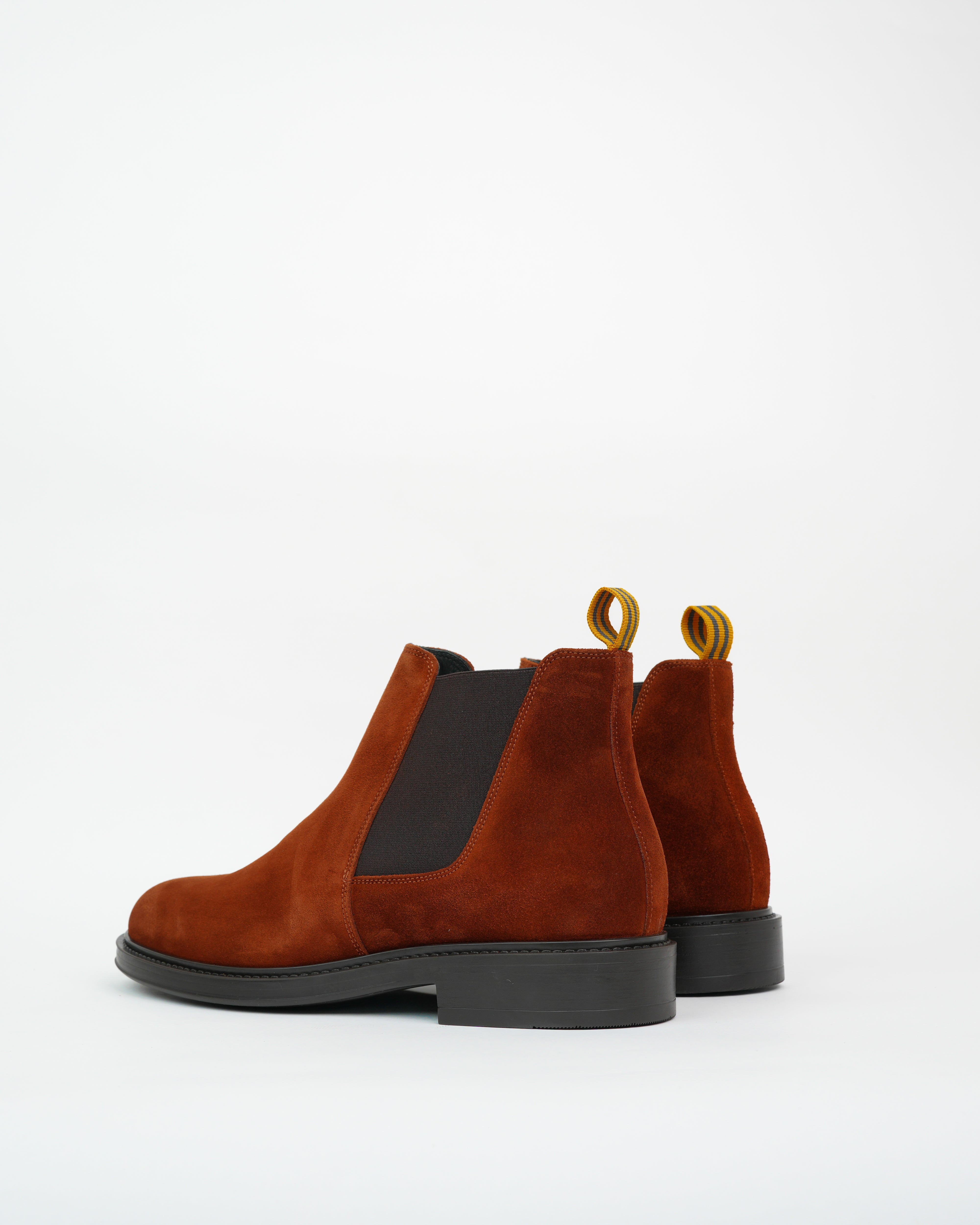 SHALAPI luxury Street boots 1.1 in suede camel