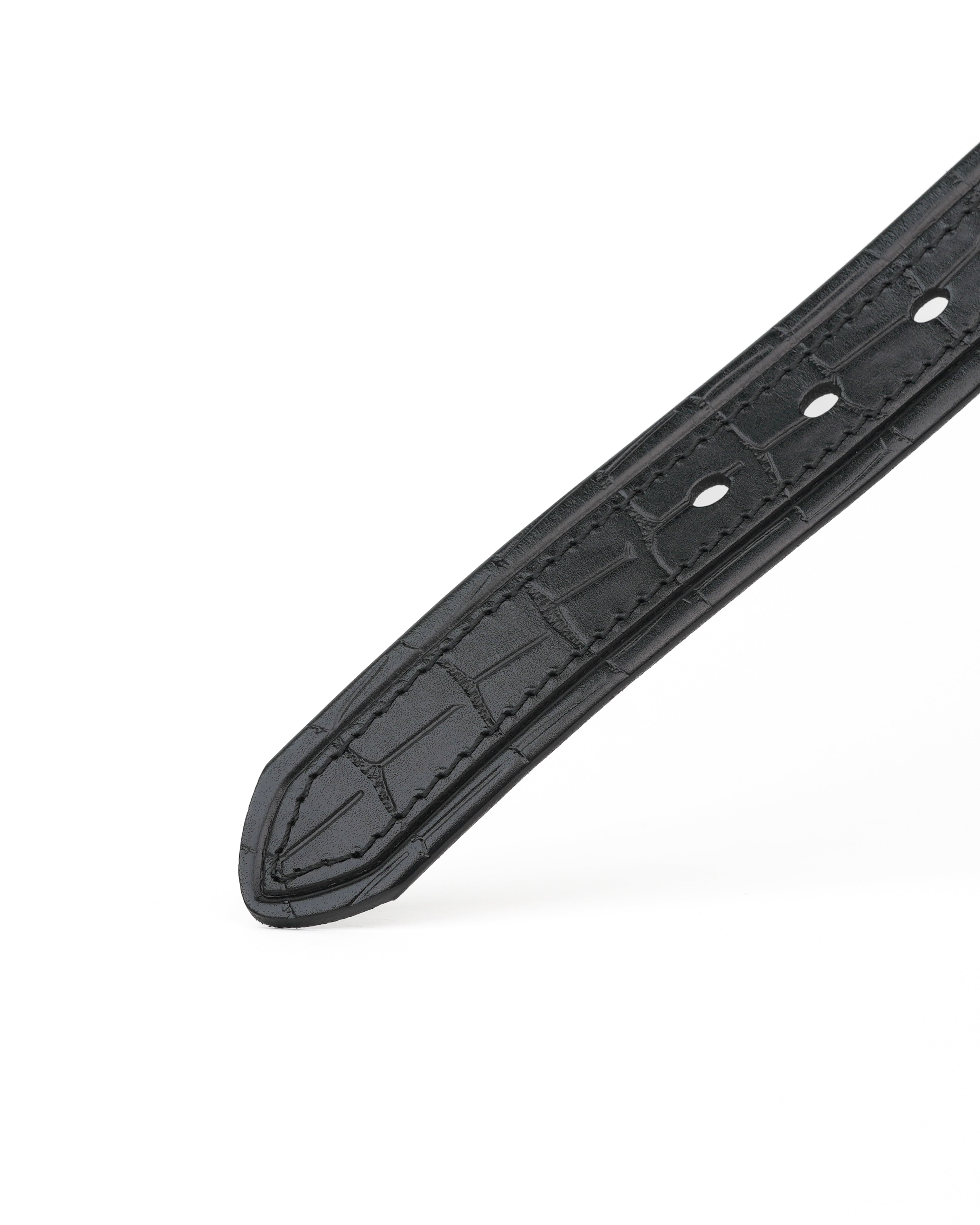 SHALAPI Genuine leather belts in black