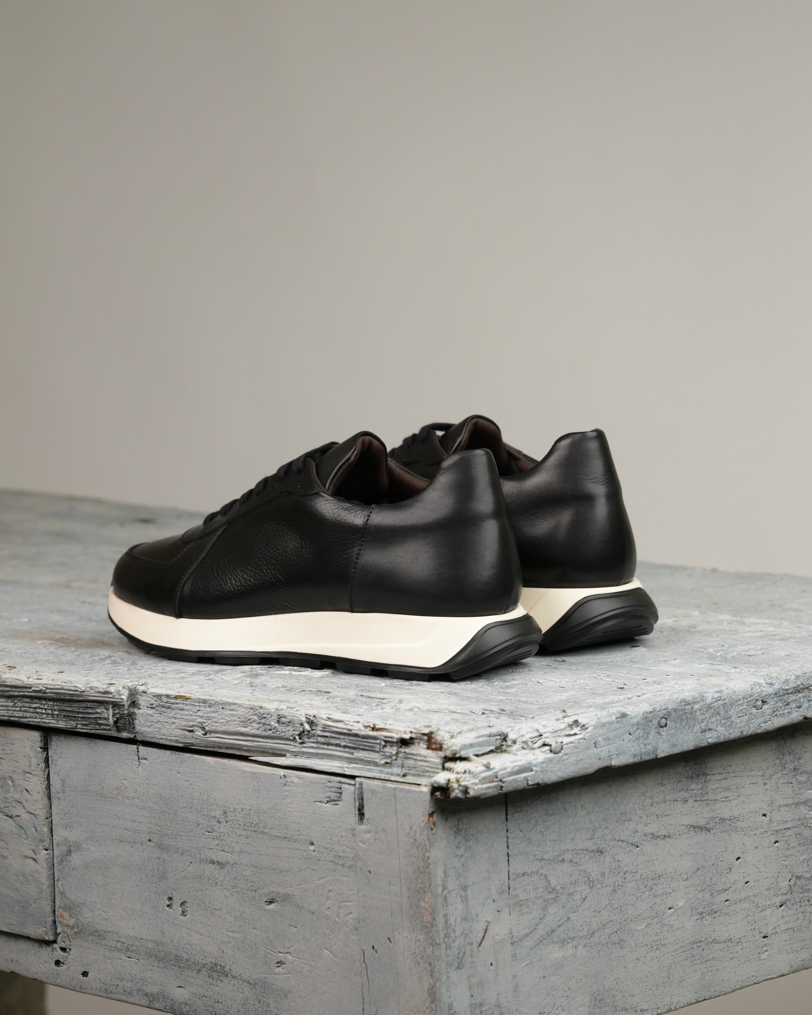 SHALAPI Milano 1.1 luxury sneakers for men in black