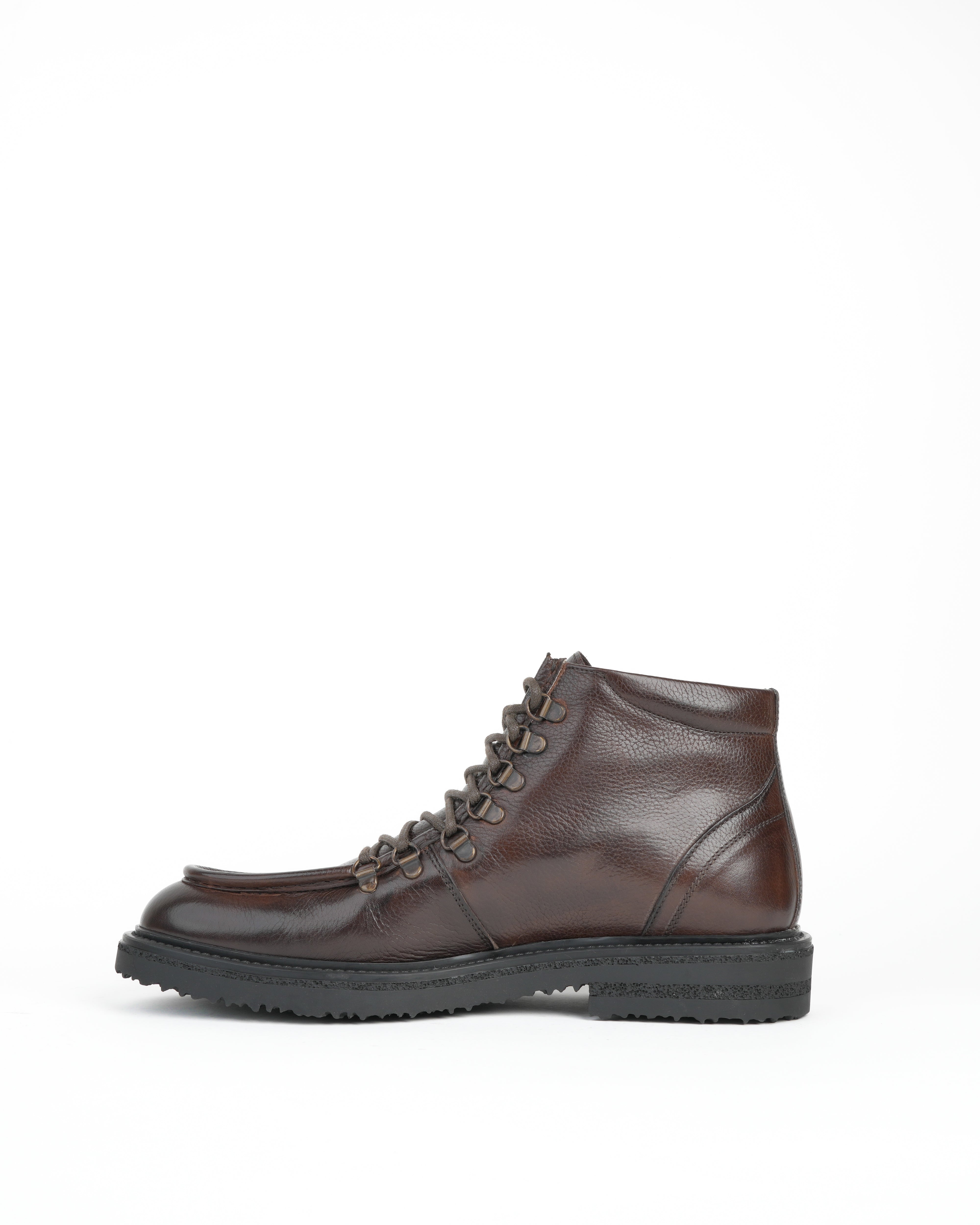 SHALAPI Fracap 1.1 luxury boots in full grain leather in brown