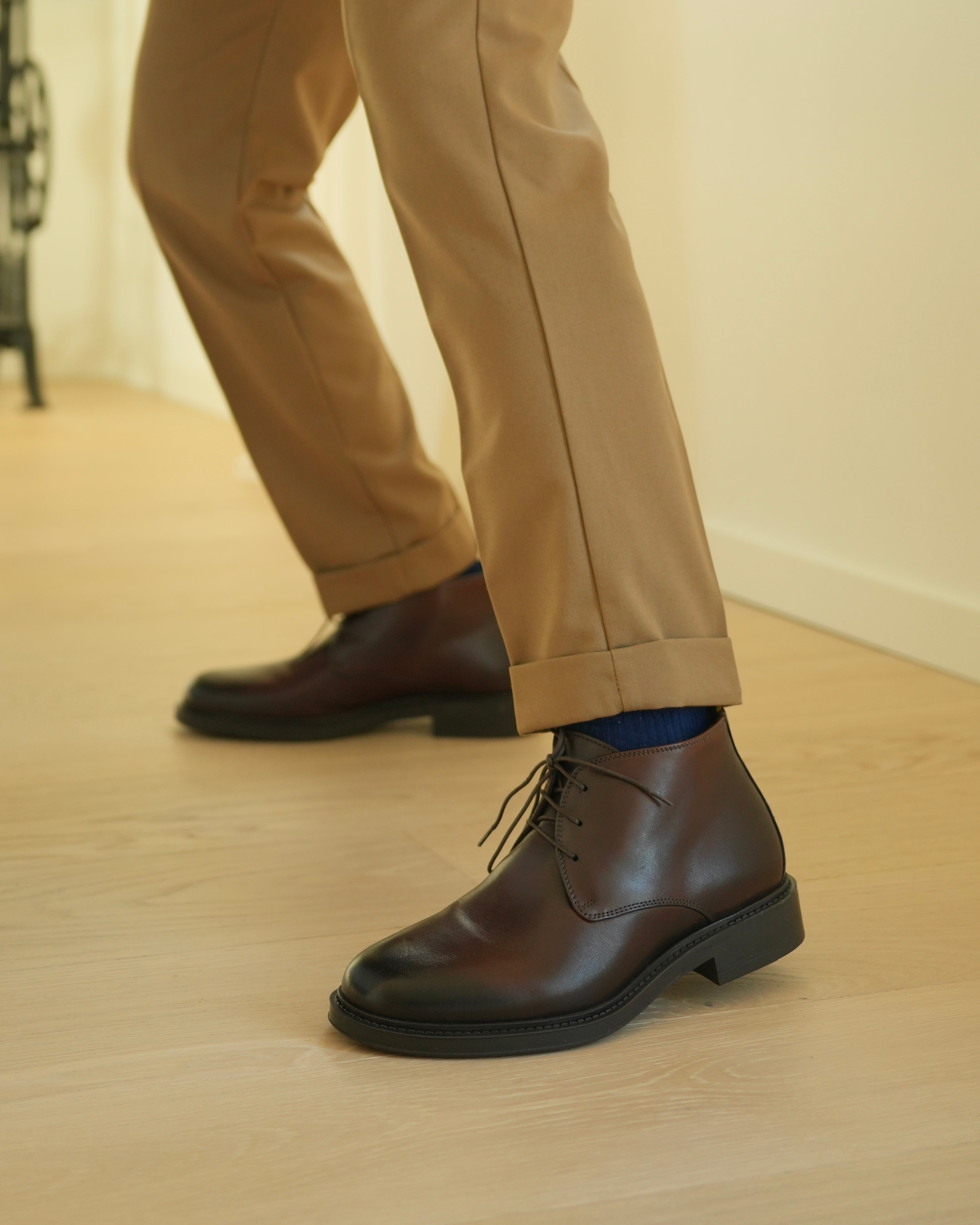 SHALAPI luxury Mario boots 1.1 in Brown