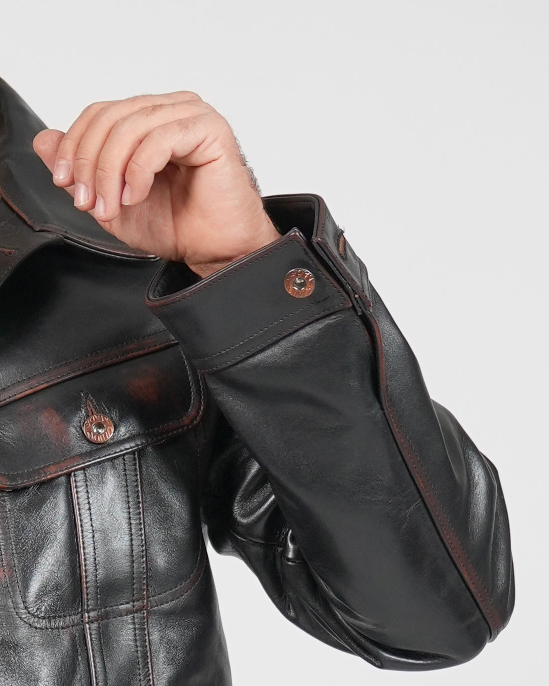 SHALAPI Ravenna Vintage Trucker Jacket