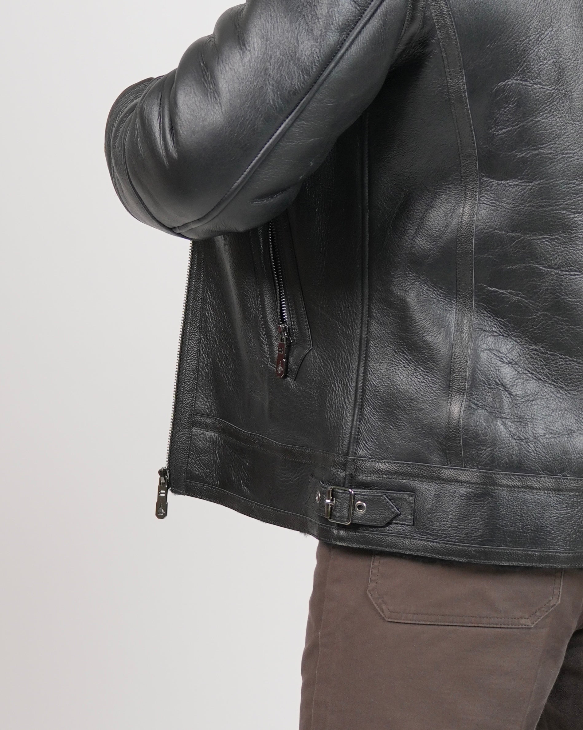 SHALAPI Firenze Noir Shearling Jacket