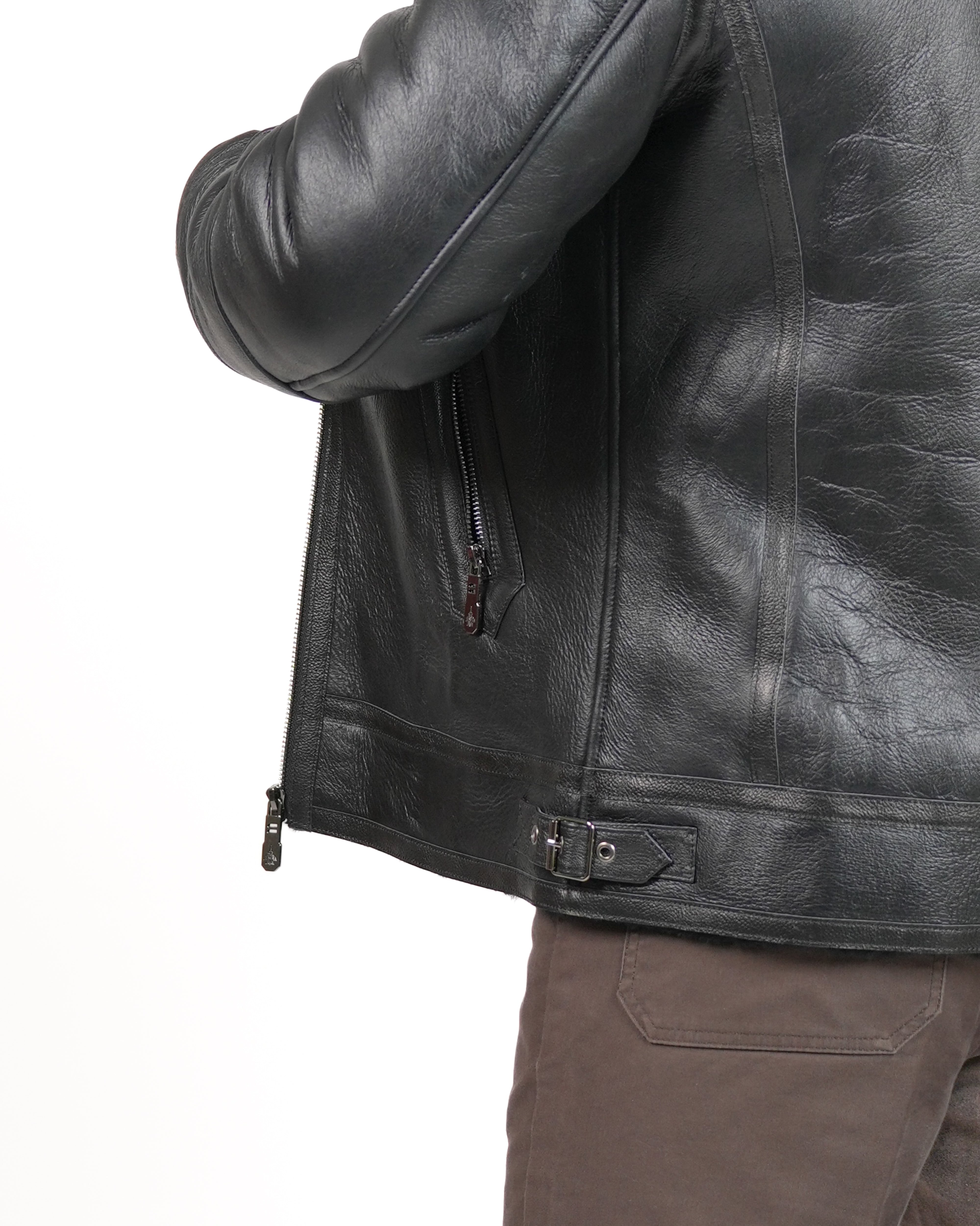 SHALAPI Firenze Noir Shearling Jacket