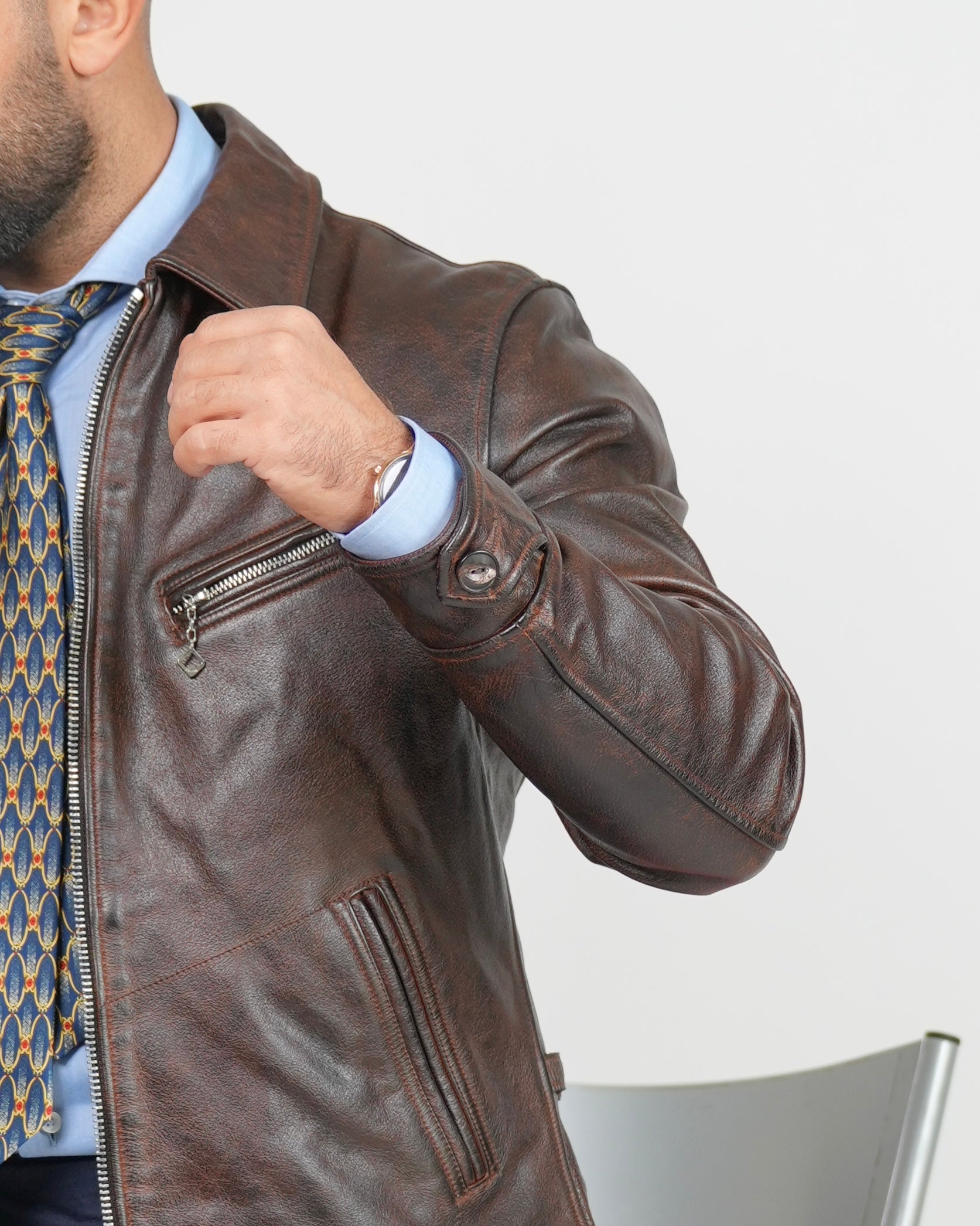 SHALAPI Torino Heritage Leather Jacket
