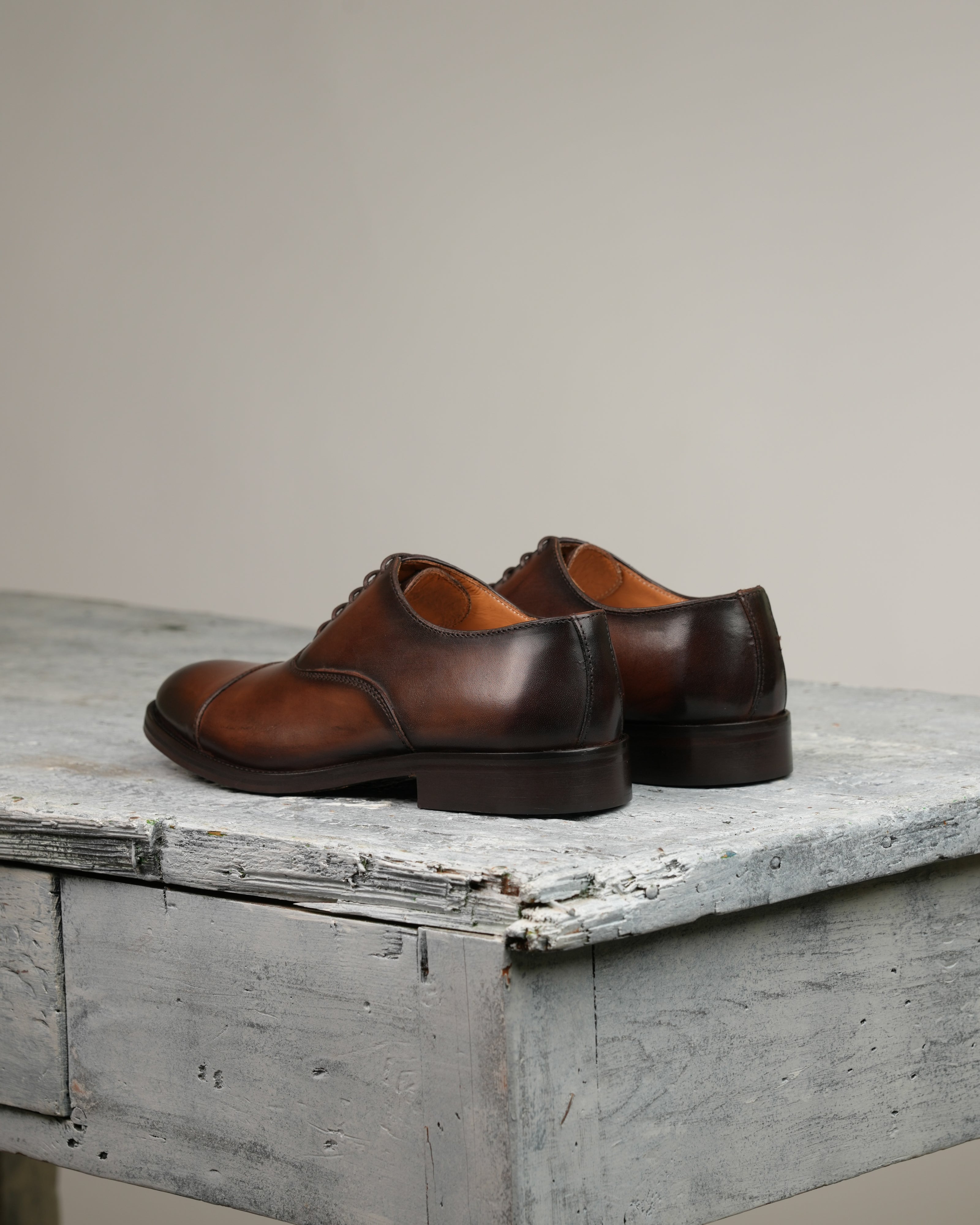 SHALAPI Florence 1.1 classic oxford for men in brown