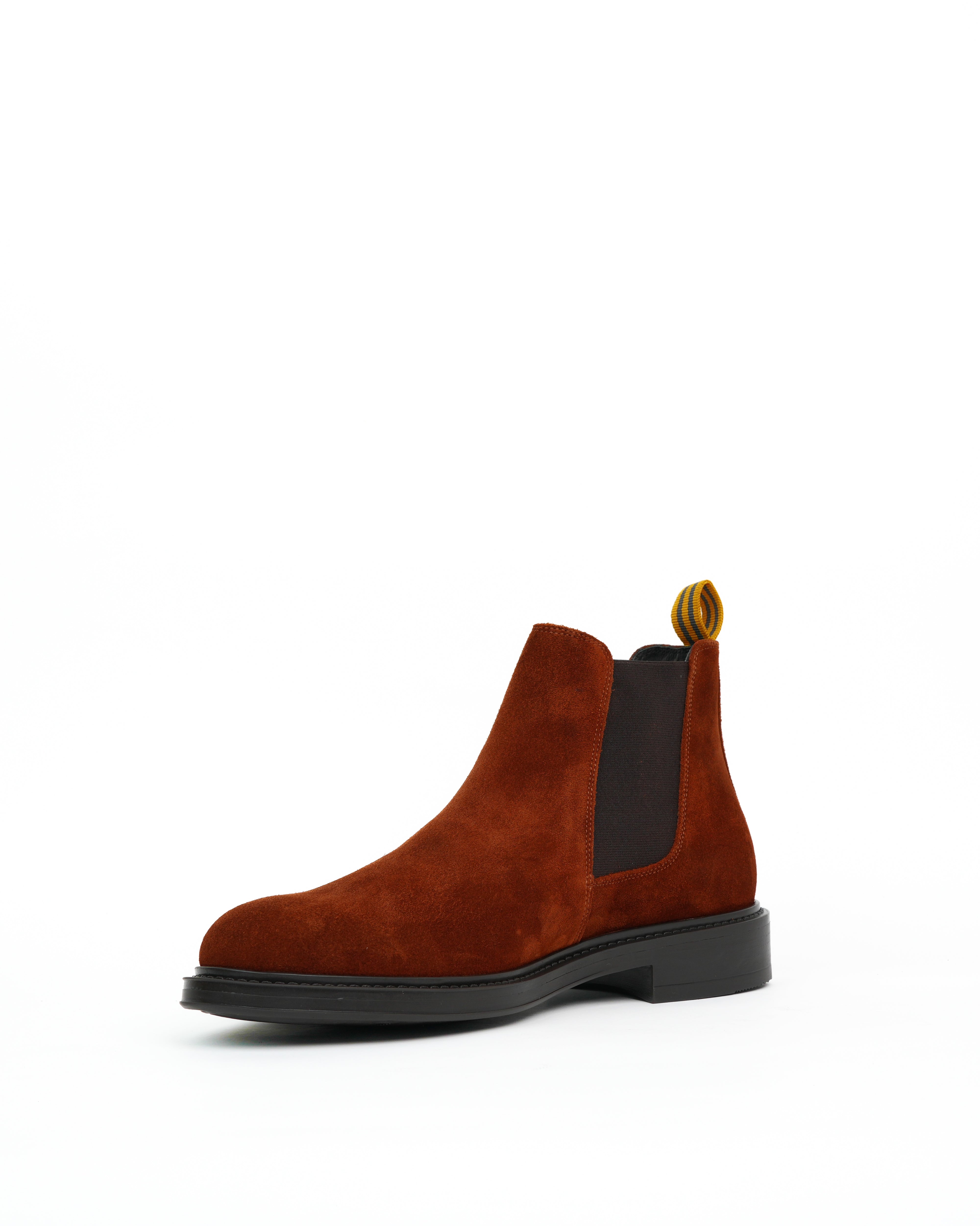 SHALAPI luxury Street boots 1.1 in suede camel