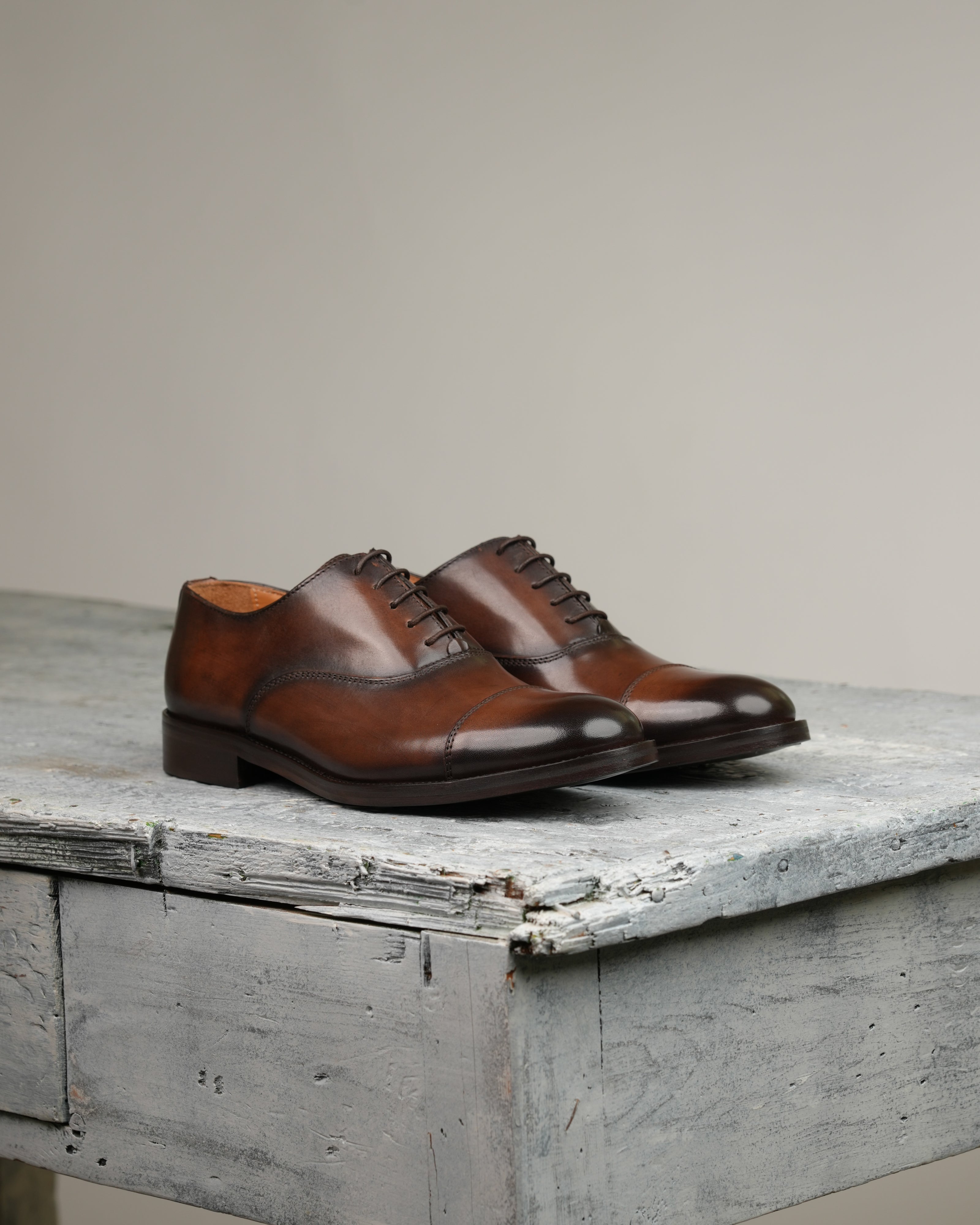 SHALAPI Florence 1.1 classic oxford for men in brown