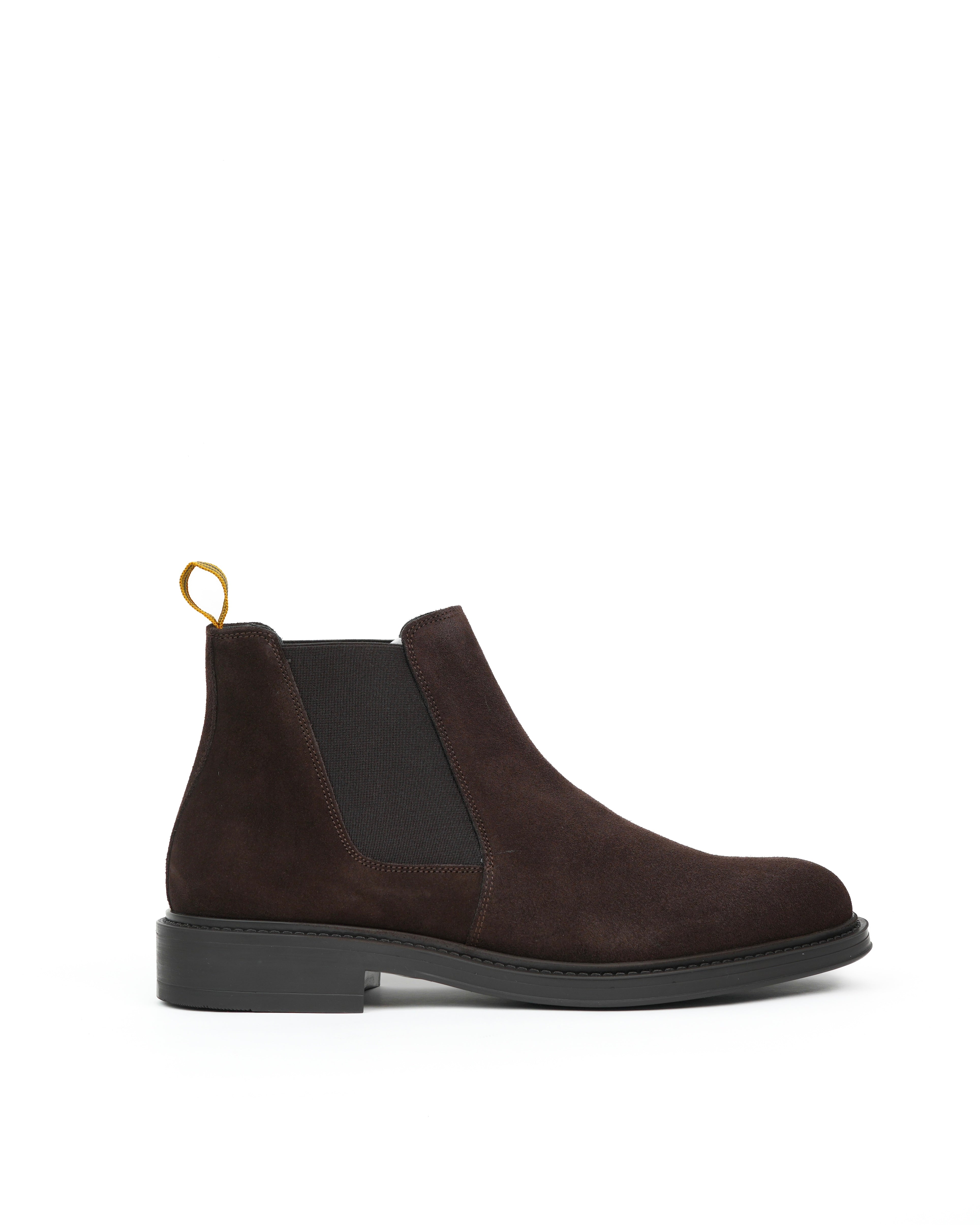 SHALAPI luxury Street boots 1.1 in suede brown