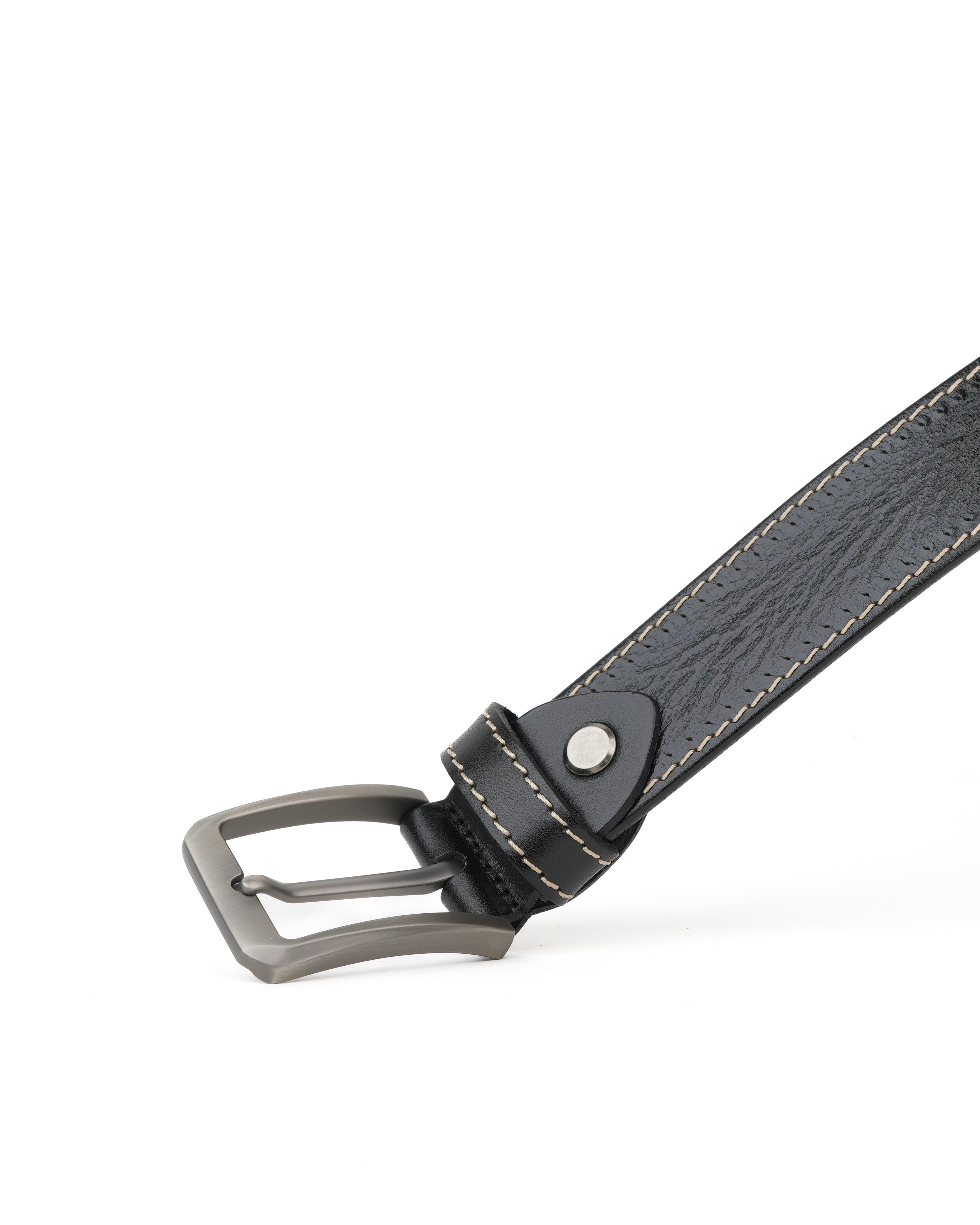 SHALAPI Genuine leather belts in black