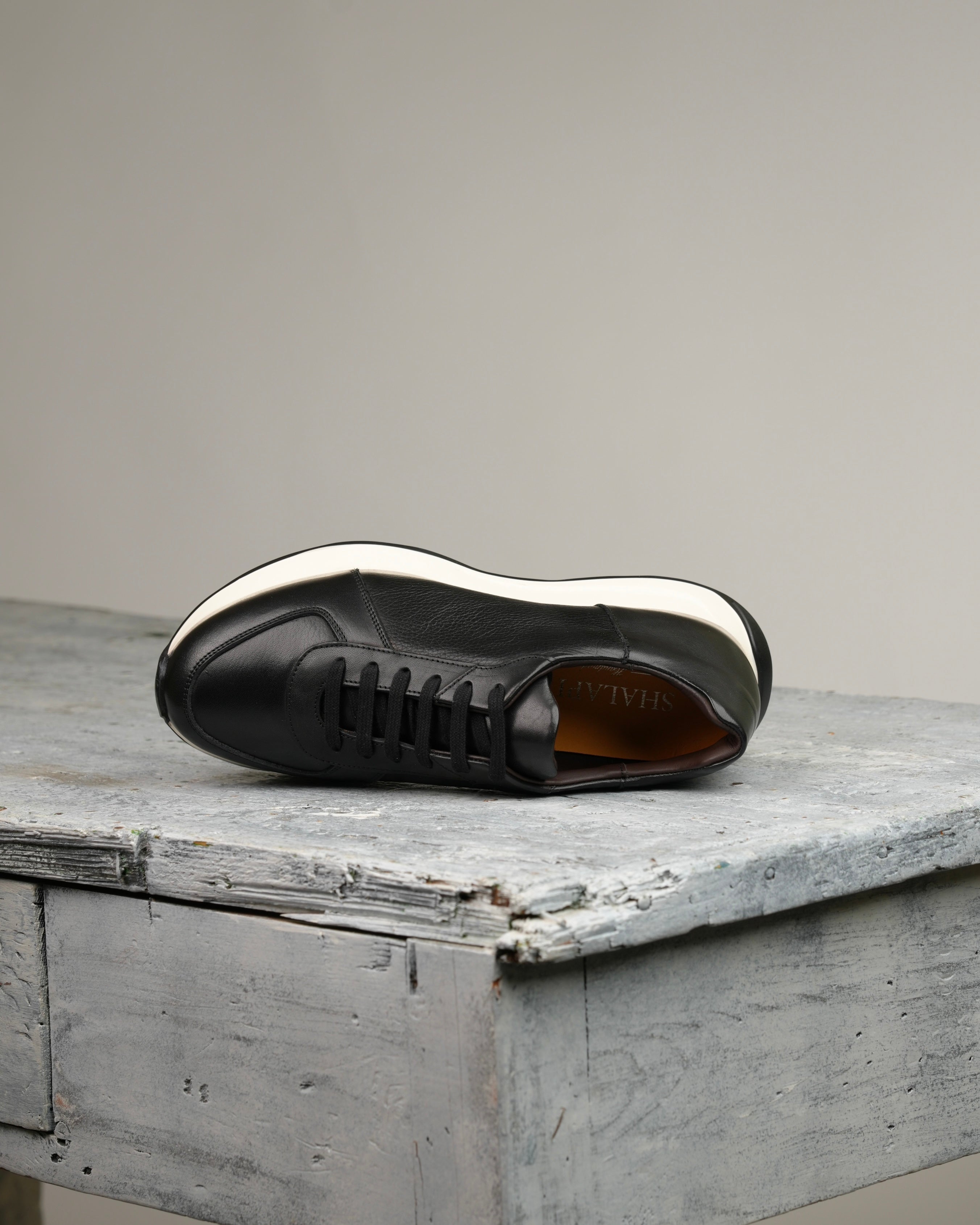 SHALAPI Milano 1.1 luxury sneakers for men in black