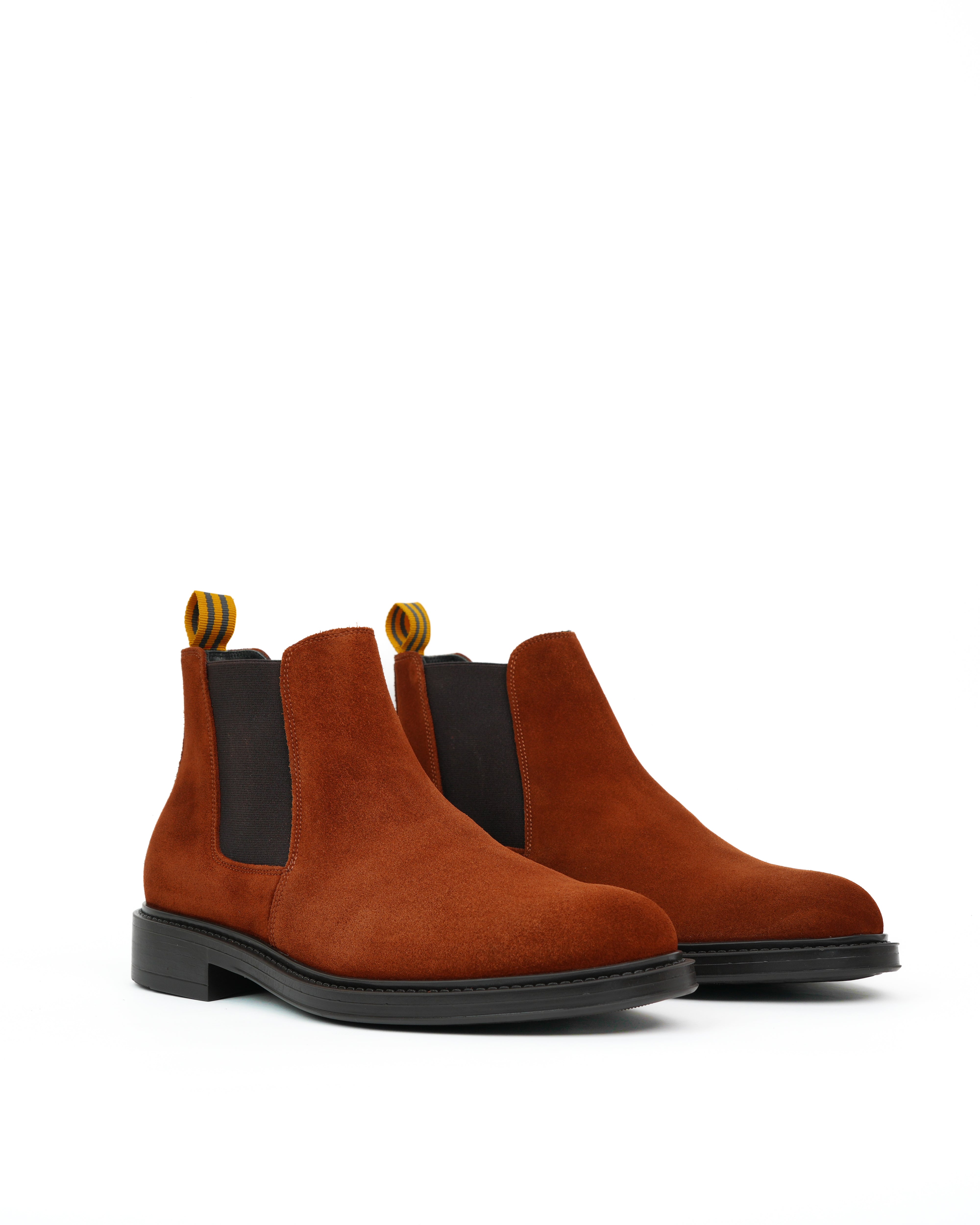 SHALAPI luxury Street boots 1.1 in suede camel