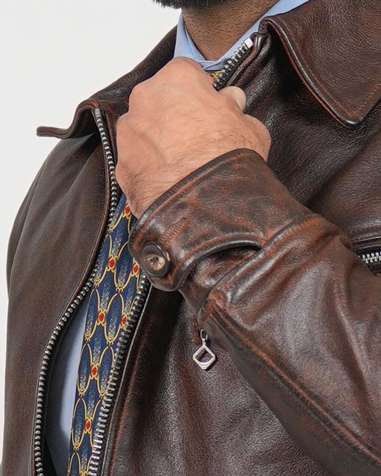 SHALAPI Torino Heritage Leather Jacket