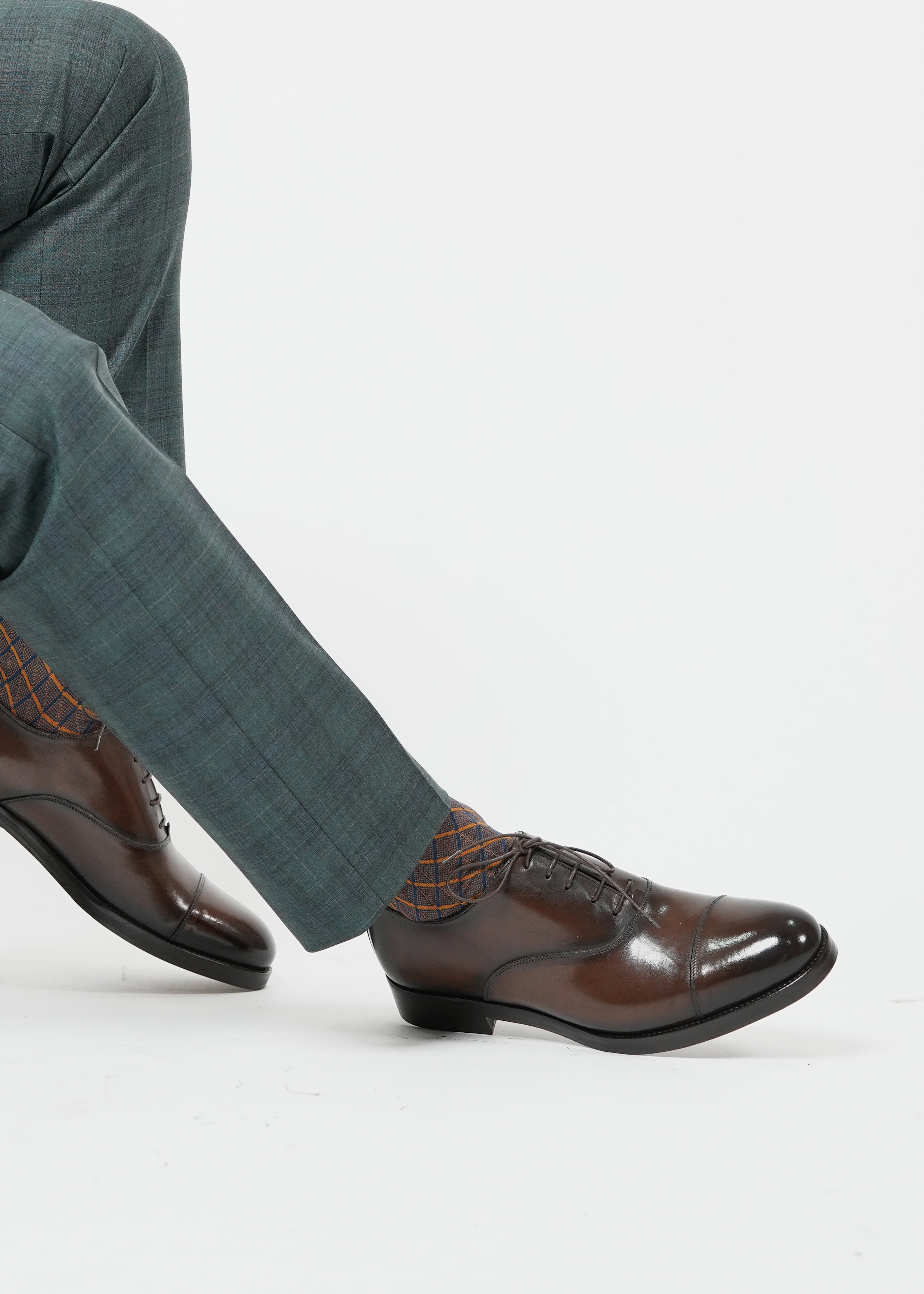 SHALAPI Florence 1.1 classic oxford for men in brown