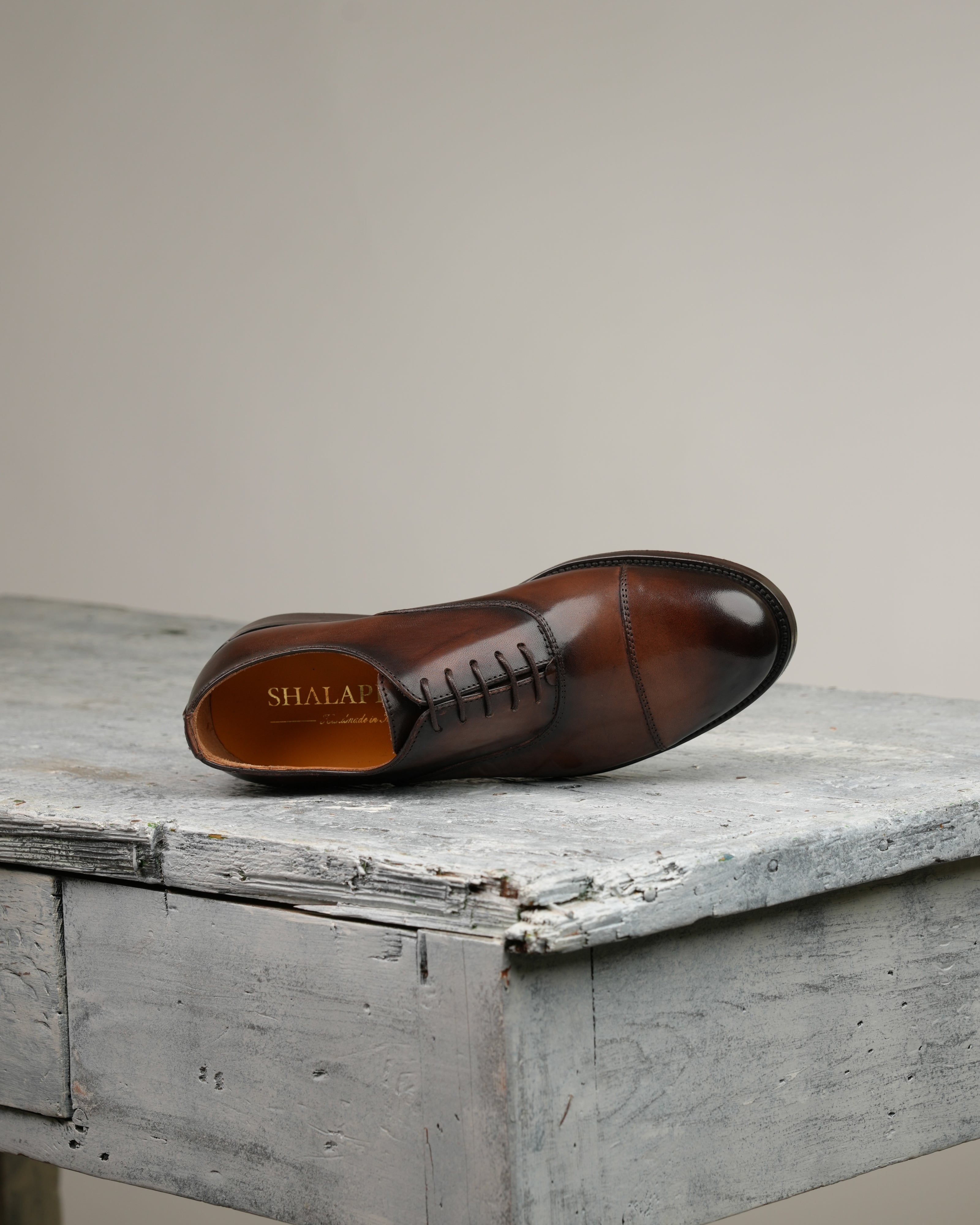 SHALAPI Florence 1.1 classic oxford for men in brown