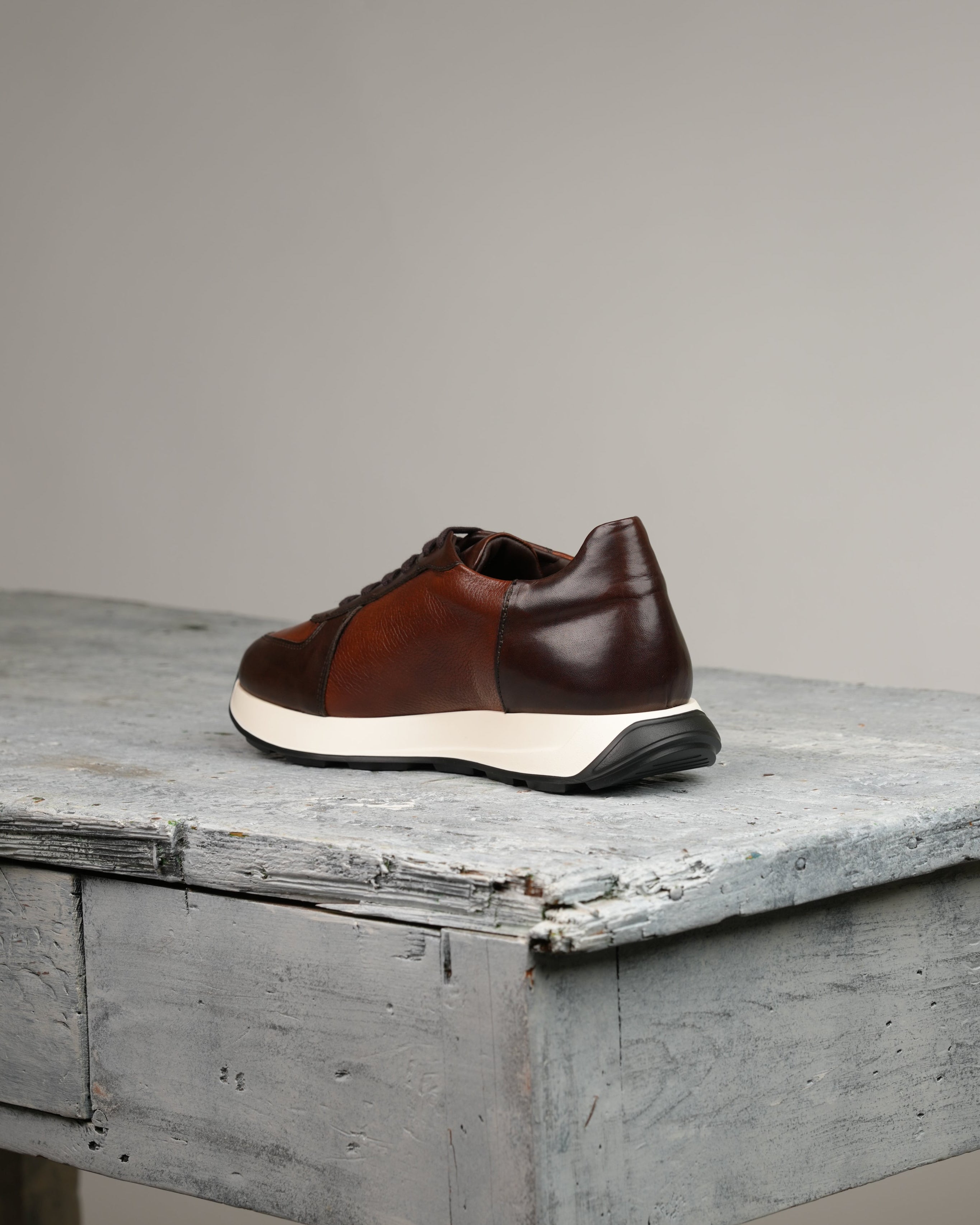 SHALAPI Milano 1.1 luxury sneakers for men in camel