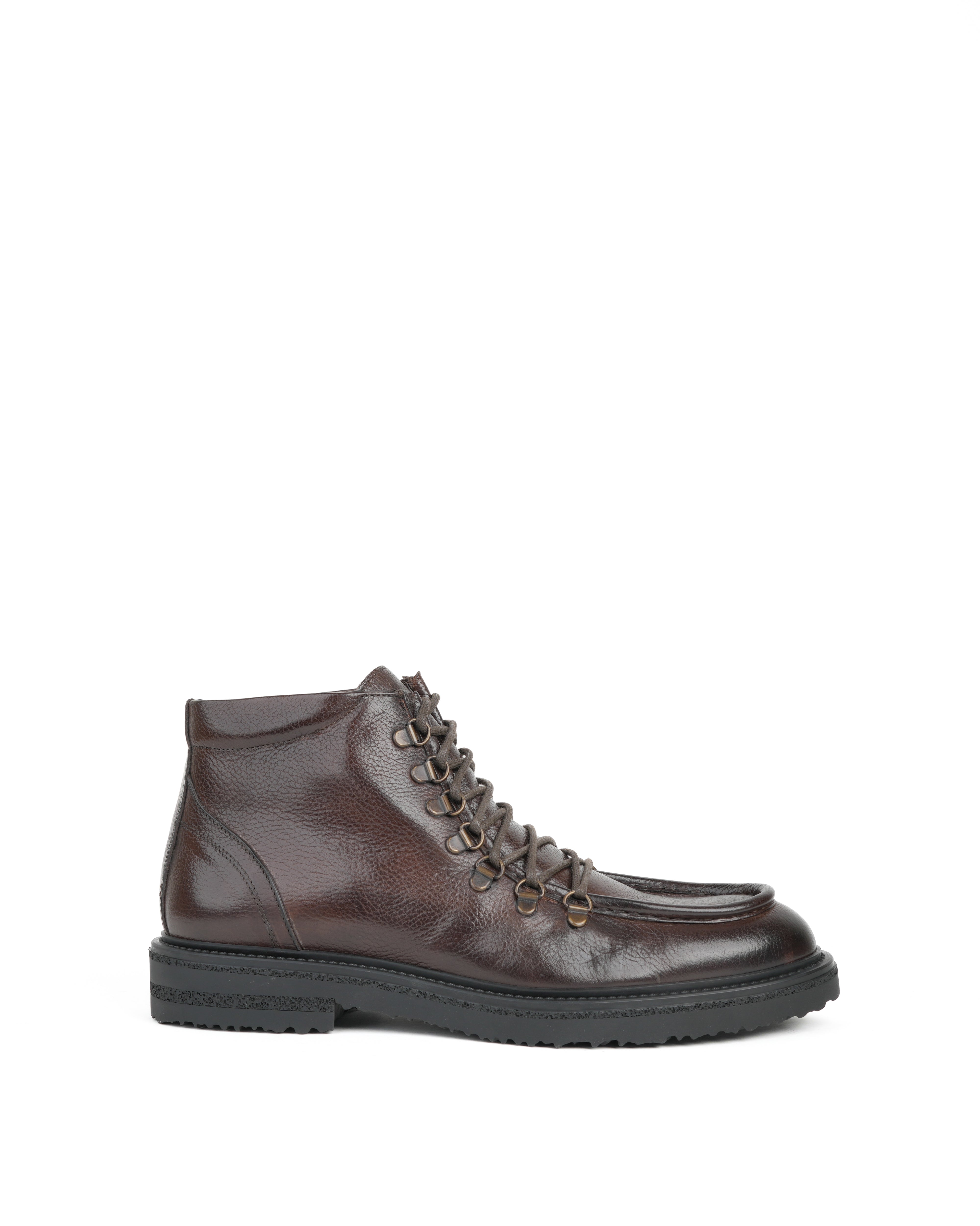 SHALAPI Fracap 1.1 luxury boots in full grain leather in brown