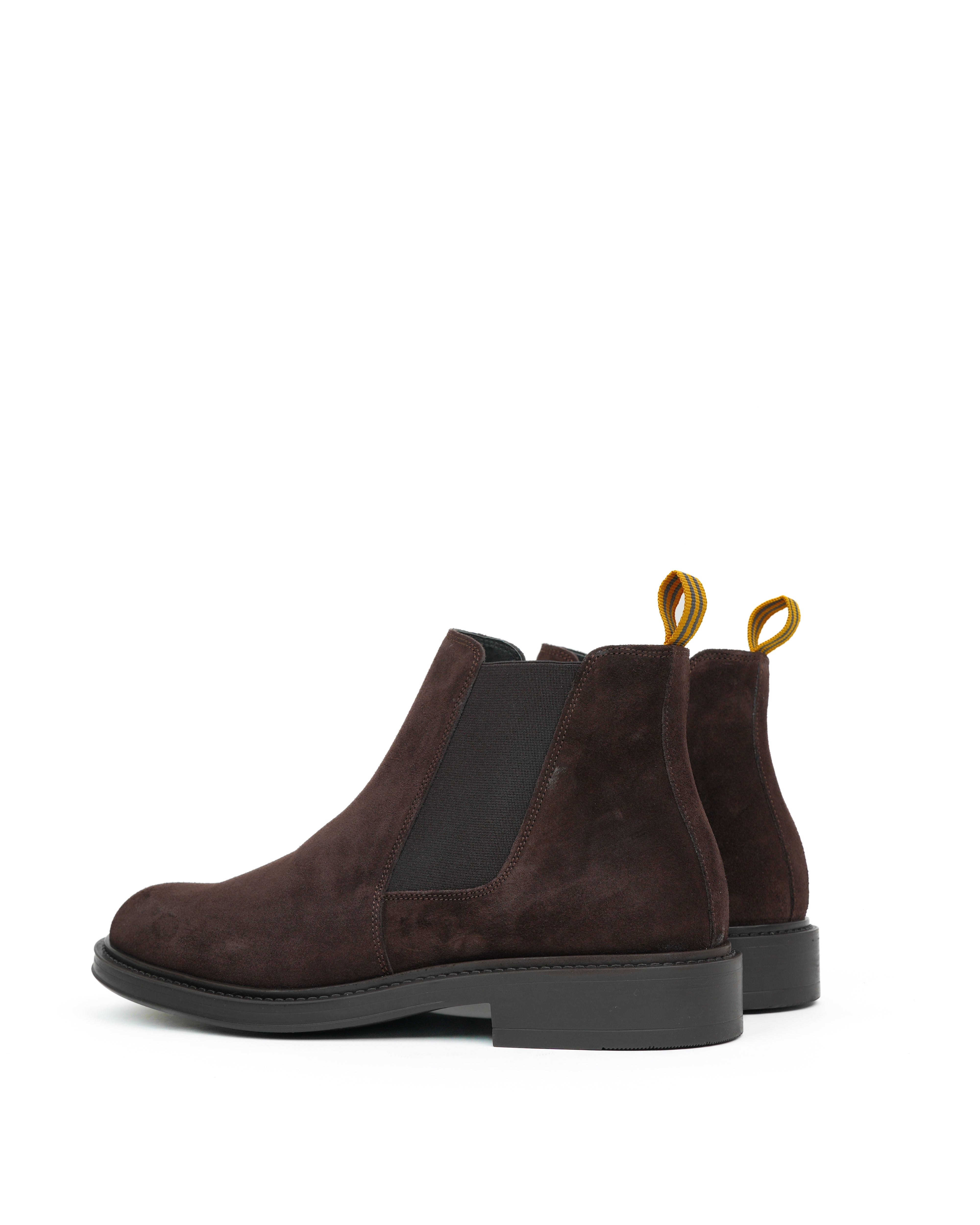 SHALAPI luxury Street boots 1.1 in suede brown