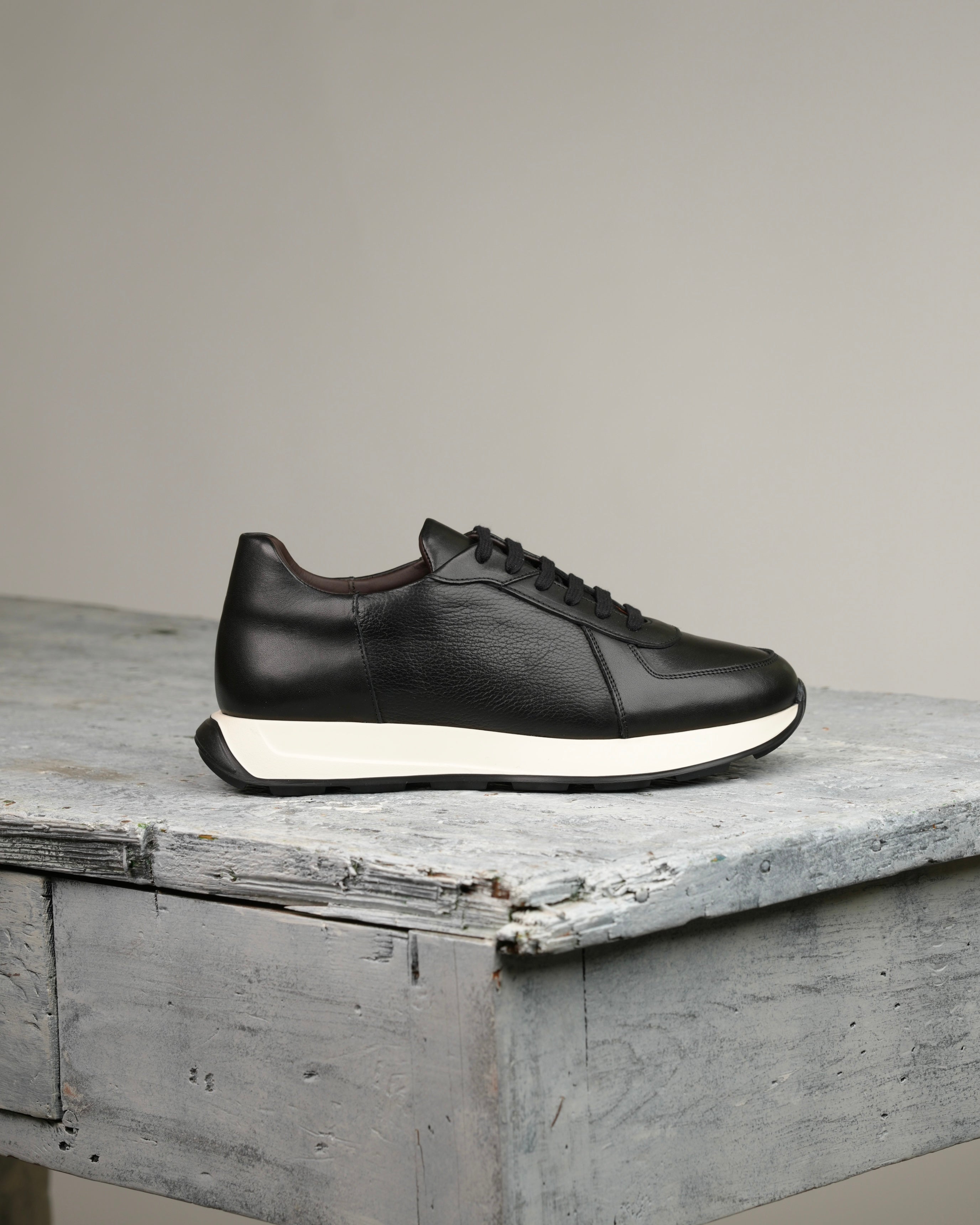 SHALAPI Milano 1.1 luxury sneakers for men in black