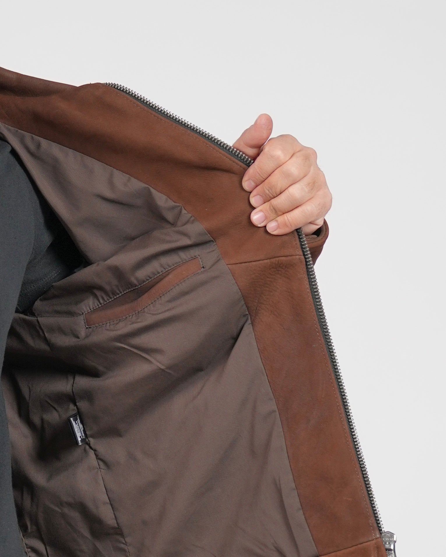SHALAPI Modena Nubuck Calfskin Jacket