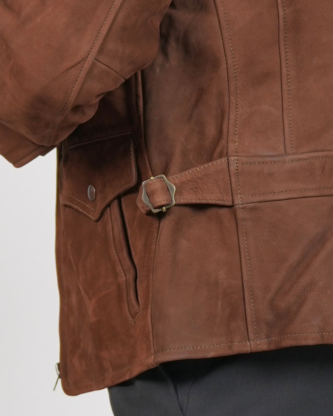 SHALAPI Modena Nubuck Calfskin Jacket