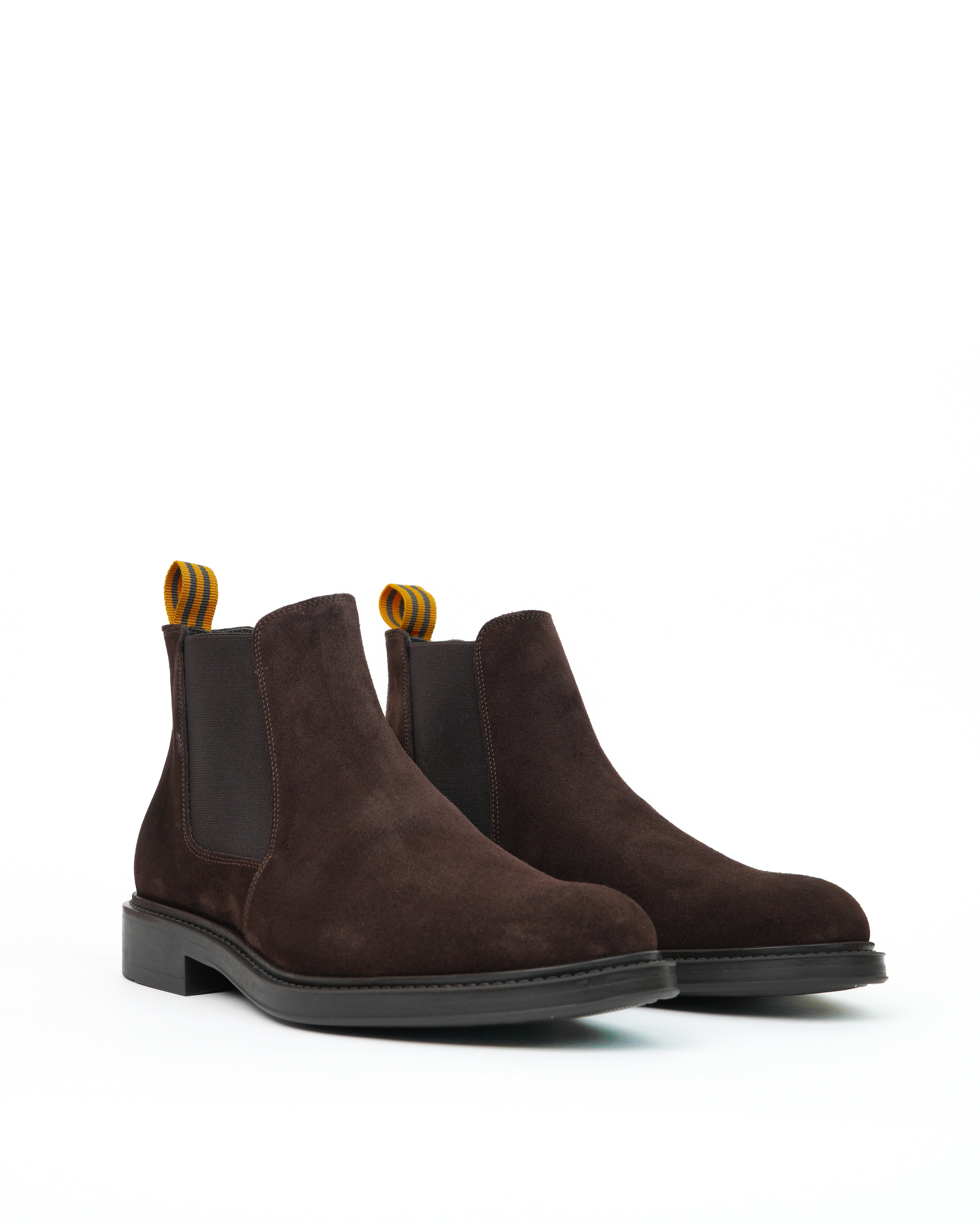 SHALAPI luxury Street boots 1.1 in suede brown