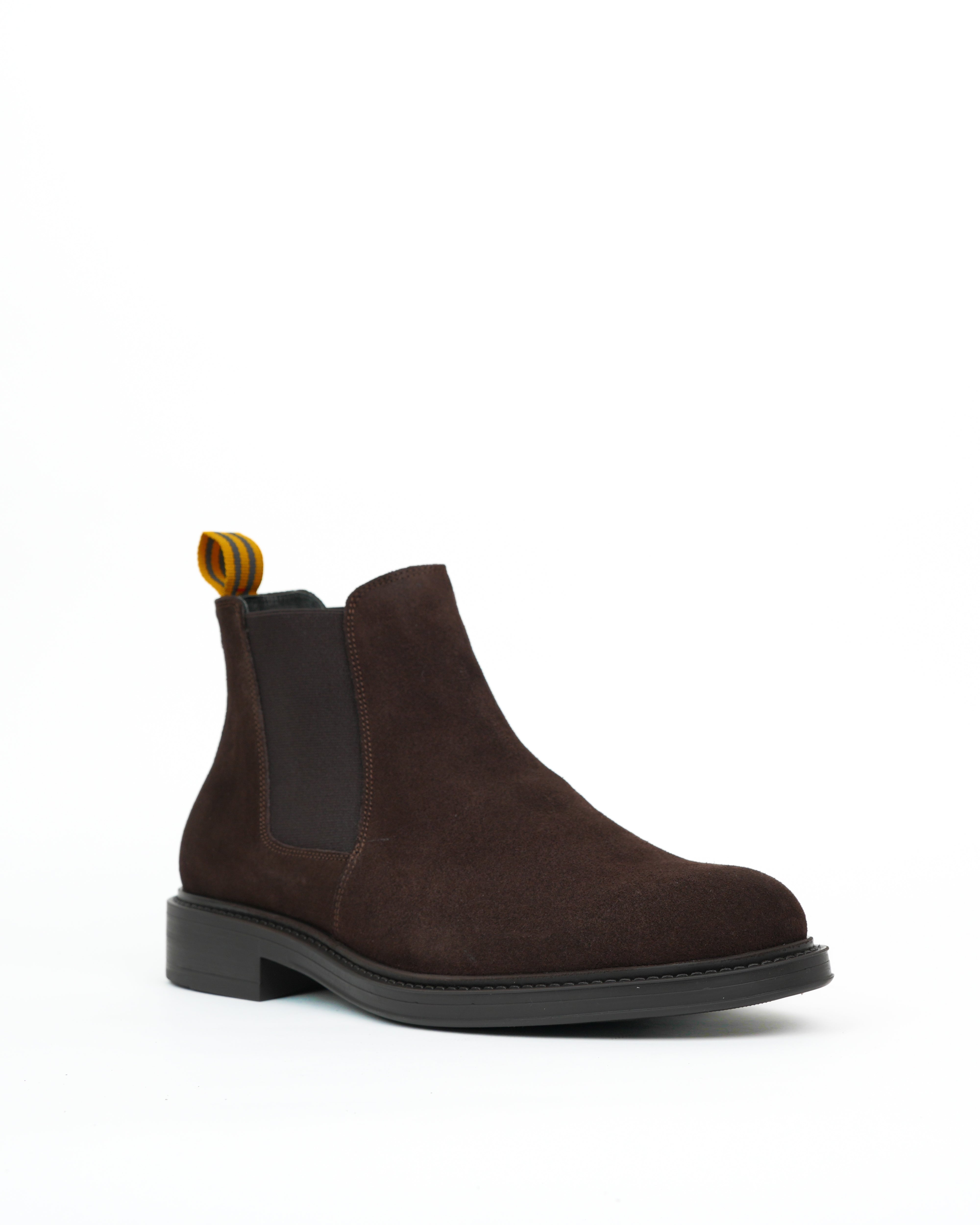 SHALAPI luxury Street boots 1.1 in suede brown