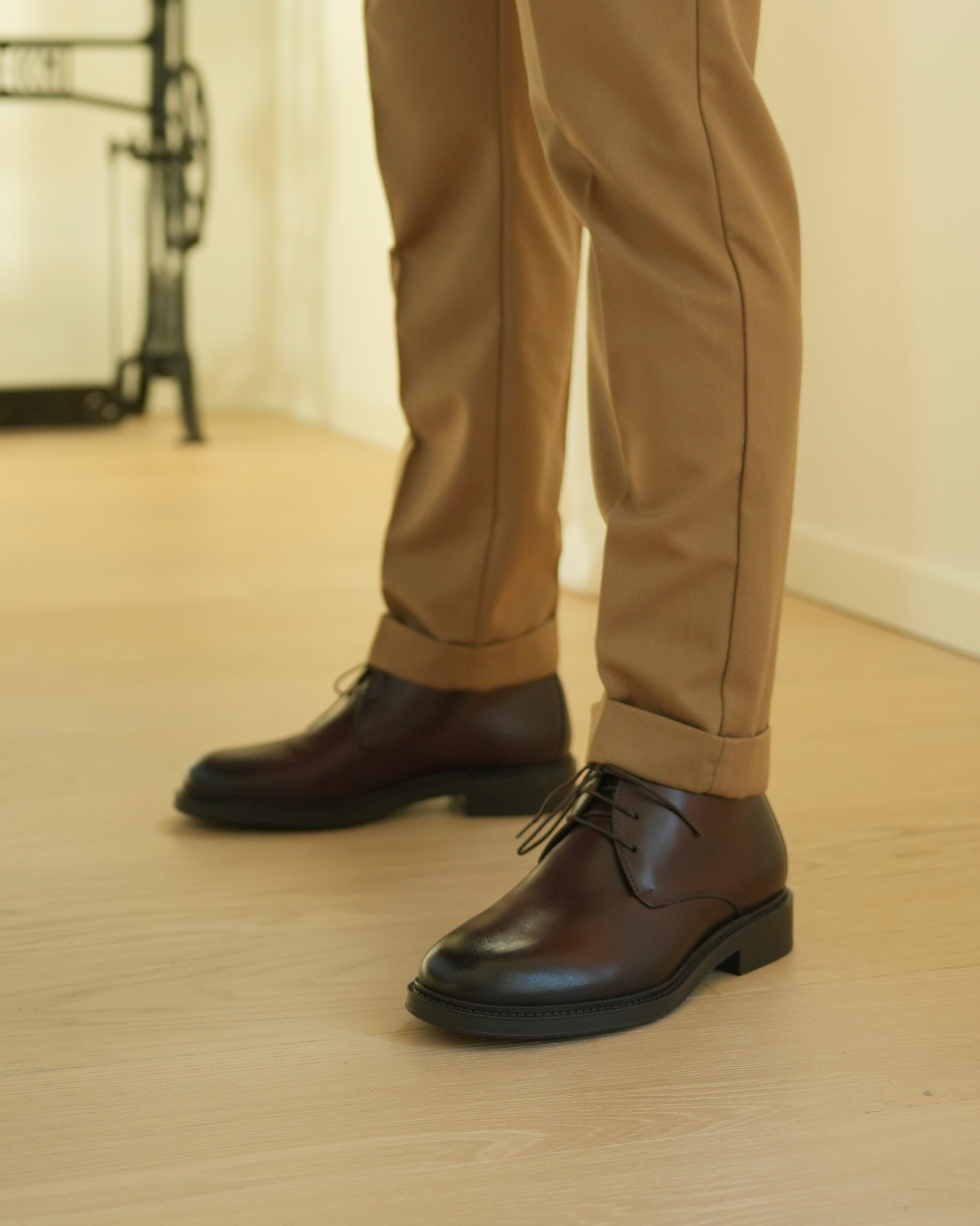 SHALAPI luxury Mario boots 1.1 in Brown