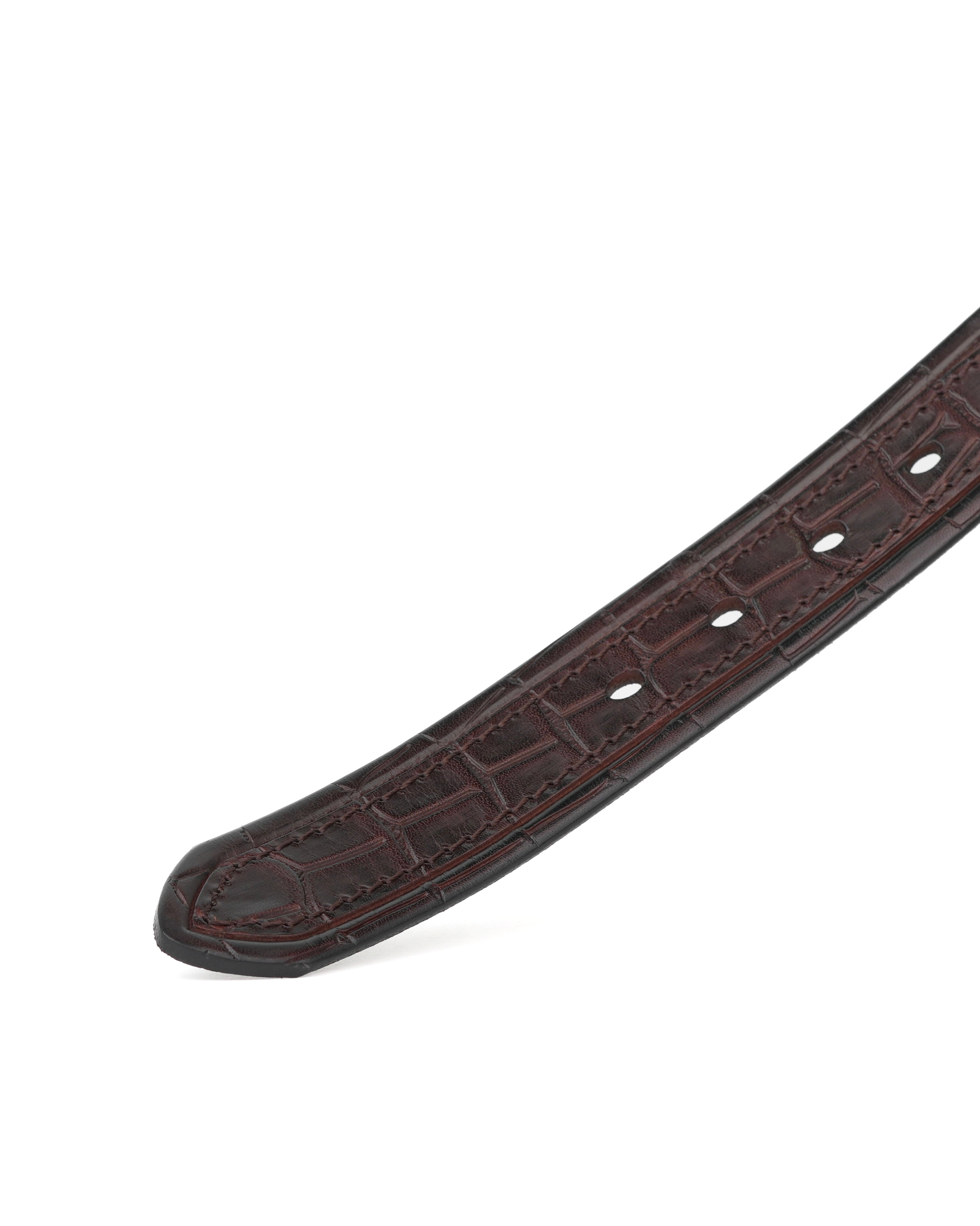 SHALAPI Genuine leather belts in brown
