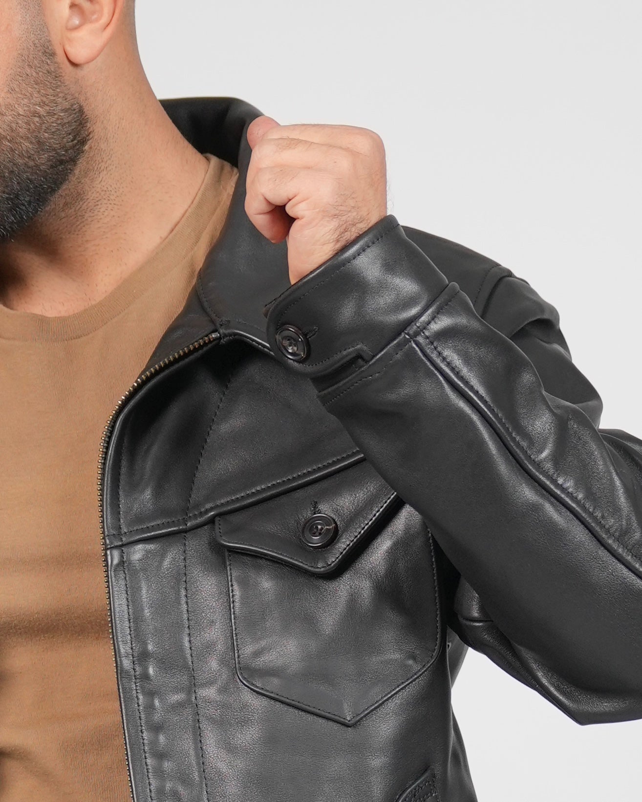 Shalapi Roma Executive Calfskin Jacket